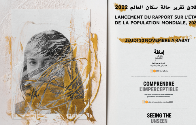 UNFPA lance son rapport sur l’état de la population mondiale 2022 en partenariat avec le CNDH