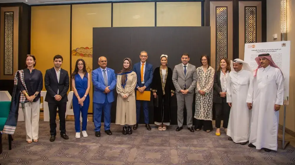 M. Mehdi Bensaïd, ministre de la Jeunesse, de la Culture et de la Communication a présidé la cérémonie de lancement de la Charte arabe de la jeunesse à Rabat, en partenariat avec le Fonds des Nations Unies pour la population