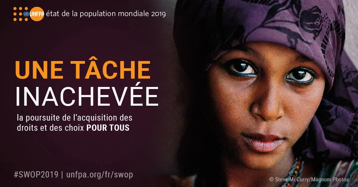 Le rapport de l’UNFPA lance l’appel pour réaffirmer la promesse pour les droits et les choix pour tous